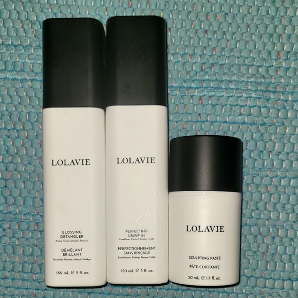 Lolavie Bundle Detangler, Sculpting Paste, Leave In - Picture 1 of 2